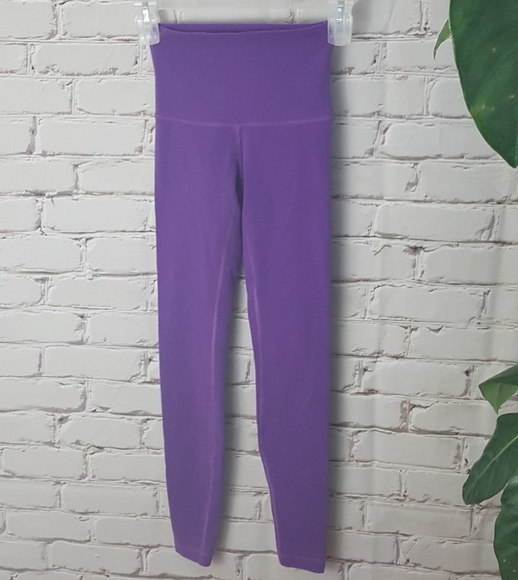 Lululemon High Rise Cotton Wunder Under Pants